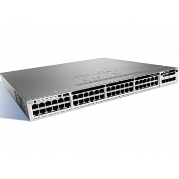 WS-C3850-48P-E Cisco Catalyst PoE+ коммутатор 48 x GE RJ-45 (435W), IP Services WS-C3850-48P-E Cisco Catalyst PoE+ коммутатор 48 x GE RJ-45 (435W), IP Services