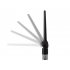 AIR-ANT5135DB-R dipole Cisco WIFI антенна с шарниром 5 GHz 3,5 дБ черная AIR-ANT5135DB-R dipole Cisco WIFI антенна с шарниром 5 GHz 3,5 дБ черная