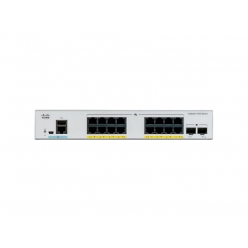 C1000-16P-E-2G-L Cisco Catalyst PoE+ коммутатор 16 x GE RJ-45 (120W), 2 x SFP C1000-16P-E-2G-L Cisco Catalyst PoE+ коммутатор 16 x GE RJ-45 (120W), 2 x SFP