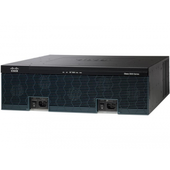 CISCO 3925E-V/K9 маршрутизатор с функцией голосового VoIP шлюза. 4 x GE RJ-45, 2 x SFP, PVDM3-64, UC CISCO 3925E-V/K9 маршрутизатор с функцией голосового VoIP шлюза. 4 x GE RJ-45, 2 x SFP, PVDM3-64, UC
