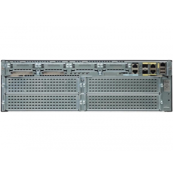CISCO 3925E-V/K9 маршрутизатор с функцией голосового VoIP шлюза. 4 x GE RJ-45, 2 x SFP, PVDM3-64, UC CISCO 3925E-V/K9 маршрутизатор с функцией голосового VoIP шлюза. 4 x GE RJ-45, 2 x SFP, PVDM3-64, UC