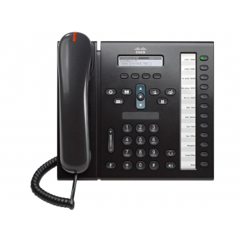 CP-6961-C-K9 Cisco IP телефон, 12 линий SIP\SCCP, 2 x FE PoE, LCD 396x81 BW, гарнитура RJ-9 CP-6961-C-K9 Cisco IP телефон, 12 линий SIP\SCCP, 2 x FE PoE, LCD 396x81 BW, гарнитура RJ-9