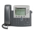 CP-7962G Cisco IP телефон, 6 линий SIP\ SCCP, 2 x FE PoE, LCD 320 x 222 BW, гарнитура RJ-9
