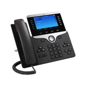 CP-8841-3PCC-K9 Cisco IP телефон 5 линий SIP, 2 x GE PoE, LCD 800х480 Color, RJ-9 CP-8841-3PCC-K9 Cisco IP телефон 5 линий SIP, 2 x GE PoE, LCD 800х480 Color, RJ-9