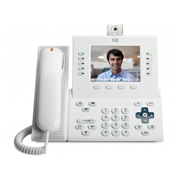 CP-9951-W-CAM-K9 Cisco IP видеотелефон, 5 линий, 2 x GE RJ-45, Color LCD 640х480, SIP, PoE CP-9951-W-CAM-K9 Cisco IP видеотелефон, 5 линий, 2 x GE RJ-45, Color LCD 640х480, SIP, PoE