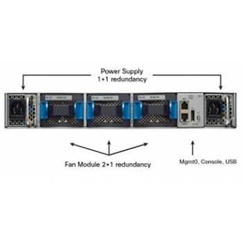 N5K-C5672UP-16G Cisco Nexus 5000 шасси коммутатора агрегации 48 x SFP+, 6 x QSFP+, SW 1.44Tbps, 1RU N5K-C5672UP-16G Cisco Nexus 5000 шасси коммутатора агрегации 48 x SFP+, 6 x QSFP+, SW 1.44Tbps, 1RU