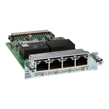 VWIC3-4MFT-T1/E1 Cisco модуль VWIC3 голосовой 4 x T1/E1 G.704 RJ-45 VWIC3-4MFT-T1/E1 Cisco модуль VWIC3 голосовой 4 x T1/E1 G.704 RJ-45