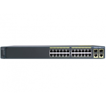 WS-C2960-24LC-L Cisco Catalyst PoE (8 PoE 123W) коммутатор 24 x FE, 2 x GE combo SFP, LAN Base WS-C2960-24LC-L Cisco Catalyst PoE (8 PoE 123W) коммутатор 24 x FE, 2 x GE combo SFP, LAN Base