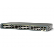 WS-C2960-48PST-S Cisco Catalyst РоЕ (370Вт) коммутатор 48 x FE RJ-45, 2 x SFP, 2 RJ-45, LAN Lite