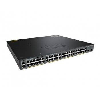 WS-C2960X-48FPD-L Cisco Catalyst PoE+ (740W) коммутатор 48 x GE RJ-45, 2 x SFP+, LAN Base WS-C2960X-48FPD-L Cisco Catalyst PoE+ (740W) коммутатор 48 x GE RJ-45, 2 x SFP+, LAN Base
