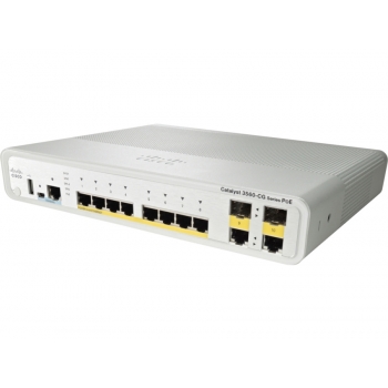 WS-C3560C-8PC-S Cisco Catalyst PoE+ коммутатор (8 PoE+ 124W) 8 x FE, 2 x GE COMBO SFP, IP Base WS-C3560C-8PC-S Cisco Catalyst PoE+ коммутатор (8 PoE+ 124W) 8 x FE, 2 x GE COMBO SFP, IP Base