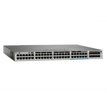 WS-C3850-12X48U-L Cisco Catalyst сетевой UPoE коммутатор на 48 x GE (630W), 12 x 10 GE, LAN Base WS-C3850-12X48U-L Cisco Catalyst сетевой UPoE коммутатор на 48 x GE (630W), 12 x 10 GE, LAN Base