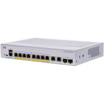 Коммутатор Cisco SB CBS250-8T-E-2G-EU