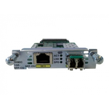 Модуль Cisco EHWIC-1GE-SFP-CU= Модуль Cisco EHWIC-1GE-SFP-CU=