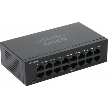 Коммутатор неуправляемый Cisco SB SF110D-16-EU Коммутатор неуправляемый Cisco SB SF110D-16-EU