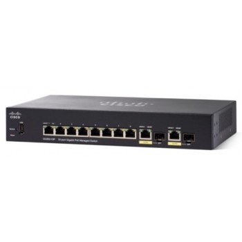 Коммутатор PoE Cisco SB SG350-10P-K9-EU Коммутатор PoE Cisco SB SG350-10P-K9-EU