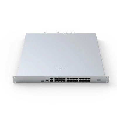 Шлюз безопасности Cisco Meraki MX250-HW, семейство: MX250, исполнение: Стоечный корпус 1U, питание: 2 сменных блока питания по 250 Вт