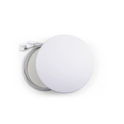 Панельная всенаправленная антенна Cisco Meraki MA-ANT-3-C6, рабочая полоса: 2,400–2,500 / 5,150–5,875 ГГц, антенное усиление: 4,9 dBi в каждом диапазоне, подводящие линии: Times AA-9303, длина 1 м Панельная всенаправленная антенна Cisco Meraki MA-ANT-3-C6, рабочая полоса: 2,400–2,500 / 5,150–5,875 ГГц, антенное усиление: 4,9 dBi в каждом диапазоне, подводящие линии: Times AA-9303, длина 1 м