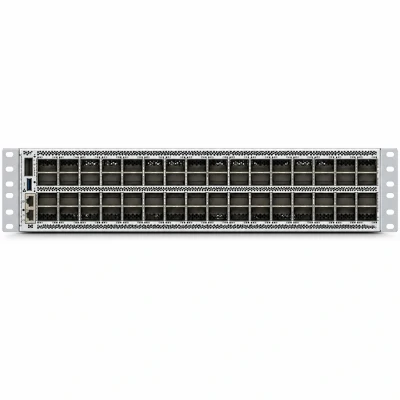 Коммутатор Cisco HF6100-64ED-D, семейство: Cisco 6000 / Nexus Hyperfabric, портовая схема: 64 × OSFP до 800G, высота: 2RU