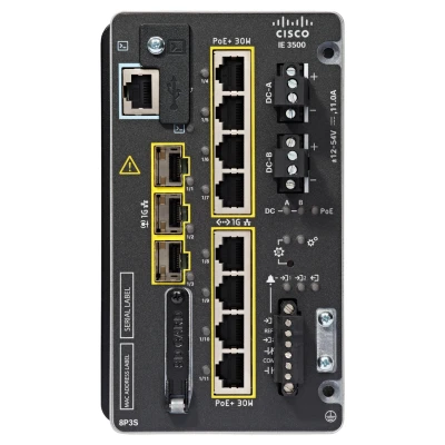 Промышленный коммутатор Cisco IE-3500-8P3S-E, серия: IE-3500-8P3S, Вертикально на DIN-рейку, оптические аплинки: 3 × 100M/1G SFP Промышленный коммутатор Cisco IE-3500-8P3S-E, серия: IE-3500-8P3S, Вертикально на DIN-рейку, оптические аплинки: 3 × 100M/1G SFP