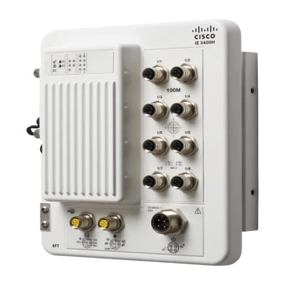 Промышленный коммутатор Cisco IE-3400H-8FT-E, серия: Cisco Catalyst IE3400 Heavy Duty, На стену или панель, исполнение: Фиксированный настенный коммутатор Промышленный коммутатор Cisco IE-3400H-8FT-E, серия: Cisco Catalyst IE3400 Heavy Duty, На стену или панель, исполнение: Фиксированный настенный коммутатор