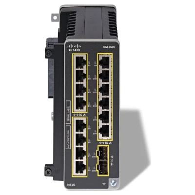 Модуль расширения Cisco IEM-3500-14T2S=, семейство: Cisco IEM-3500, место установки: Боковой интерфейс IE3500/IE3505, ширина: Двойная