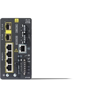 Промышленный коммутатор Cisco IE-3100-3P1U2S-E, серия: Cisco Catalyst IE3100 Rugged, Cisco IOS XE, DIN-рейка в подходящем промышленном шкафу
