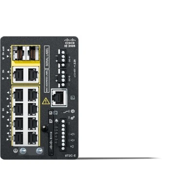 Промышленный коммутатор Cisco IE-3105-8T2C-E, серия: Cisco Catalyst IE3105 Rugged, Cisco IOS XE, DIN-рейка в подходящем промышленном шкафу Промышленный коммутатор Cisco IE-3105-8T2C-E, серия: Cisco Catalyst IE3105 Rugged, Cisco IOS XE, DIN-рейка в подходящем промышленном шкафу