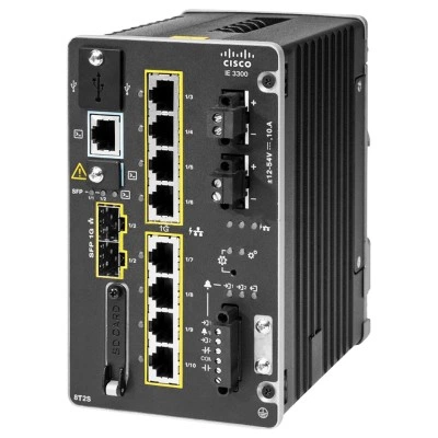 Промышленный коммутатор Cisco IE-3300-8T2S-E, серия: Cisco Catalyst IE3300 Rugged, Вертикально на DIN-рейку в подходящем шкафу, downlink: 8 × 10/100/1000 RJ45 Промышленный коммутатор Cisco IE-3300-8T2S-E, серия: Cisco Catalyst IE3300 Rugged, Вертикально на DIN-рейку в подходящем шкафу, downlink: 8 × 10/100/1000 RJ45