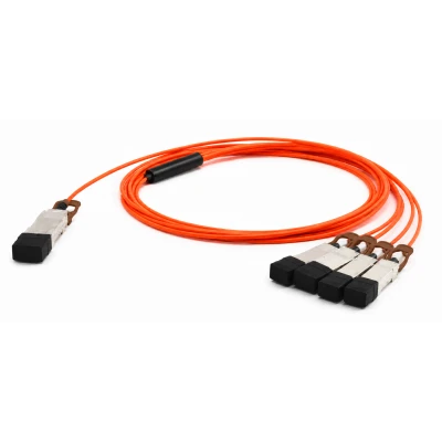 Кабель разветвления Cisco QSFP-4X10G-AOC2M=, формат концевых частей: Один QSFP+ и четыре SFP+, кабельная среда соединения: Оптическая сборка AOC, принцип работы кабельного тракта: Активное Кабель разветвления Cisco QSFP-4X10G-AOC2M=, формат концевых частей: Один QSFP+ и четыре SFP+, кабельная среда соединения: Оптическая сборка AOC, принцип работы кабельного тракта: Активное