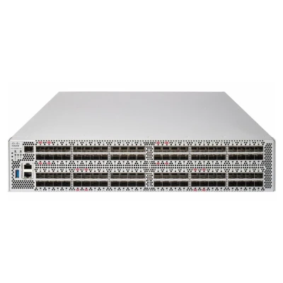 Коммутатор SAN Cisco DS-C9396V-48EVK9P, 48 активных FC, 2RU, PSE