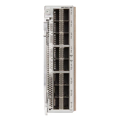 Линейный модуль Cisco N9K-X9400-16W: 16 QSFP56, 100/200G, Nexus 9408 Линейный модуль Cisco N9K-X9400-16W: 16 QSFP56, 100/200G, Nexus 9408