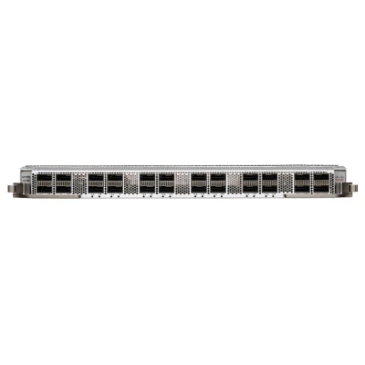 Линейная карта Cisco NC-57-24DD, модель: NC57-24DD, конфигурация: 24 порта 400GE, емкость: 9,6 Тбит/с Линейная карта Cisco NC-57-24DD, модель: NC57-24DD, конфигурация: 24 порта 400GE, емкость: 9,6 Тбит/с