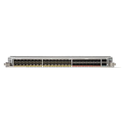 Линейная карта Cisco NC57-48Q2D-SM, модель: NC57-48Q2D-SE-S, исполнение: аппаратный комплект с RTU, sfp28: 32 × 1/10/25GE, порты 0–31