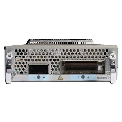 Портовый адаптер Cisco NC57-MPA-1FH1D-S=, модель: NC57-MPA-1FH1D-S, исполнение: Запасной модуль Perpetual, порт 0: QSFP-DD: 400GE / 4×100G grey