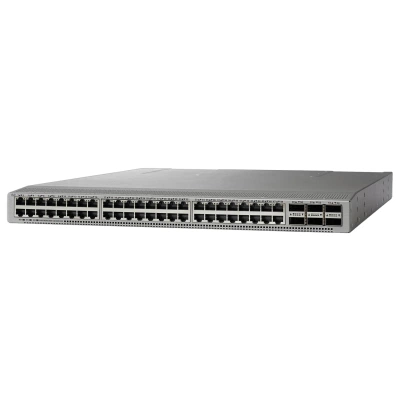 Коммутатор Cisco N9K-C93108TC-FX3=, семейство: Nexus 9300-FX3, высота корпуса: 1 RU, системная память: 32 ГБ