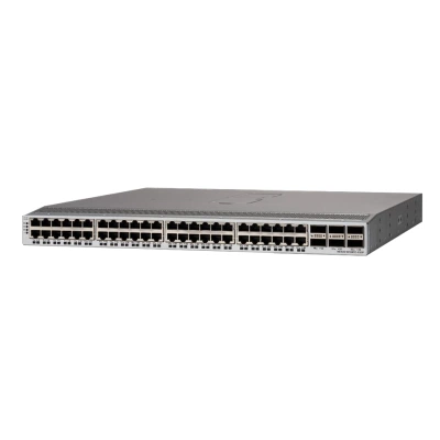 Коммутатор Cisco N9K-C93108TC-FX3H, семейство: Nexus 9300-FX3H, высота корпуса: 1 RU, пакетный буфер: 40 МБ