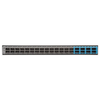 Коммутатор Cisco N9K-C93600CD-GX, семейство: Nexus 9300-GX, высота корпуса: 1 RU, системная память: 32 ГБ Коммутатор Cisco N9K-C93600CD-GX, семейство: Nexus 9300-GX, высота корпуса: 1 RU, системная память: 32 ГБ