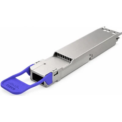 Трансивер Cisco OSFP-800G-VR8P, оптический режим: 800GBASE-VR8, оптические разъёмы: Один MPO-16 APC, male/pinned, тип волокна: Многомодовое MMF OM3/OM4/OM5