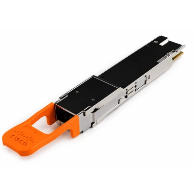 Трансивер Cisco QDD-400G-DR4-S, QSFP-DD, оптический режим: 400GBASE-DR4, среда передачи: Одномодовое волокно G.652 Трансивер Cisco QDD-400G-DR4-S, QSFP-DD, оптический режим: 400GBASE-DR4, среда передачи: Одномодовое волокно G.652