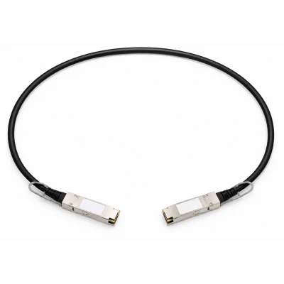Кабель DAC Cisco QSFP-100G-CU5M, протяжённость медной кабельной линии: 5 м, тип заводской сборки: Пассивный twinax DAC, интерфейсы на двух концах: Закреплённые QSFP28