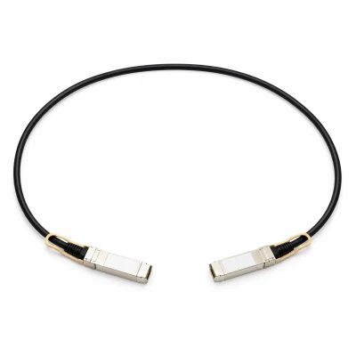 Кабель DAC Cisco SFP-50G-CU0.5M, длина соединения: 0,5 м, среда прямой передачи: Медный twinax, пассивный DAC, заводские окончания: Два SFP56