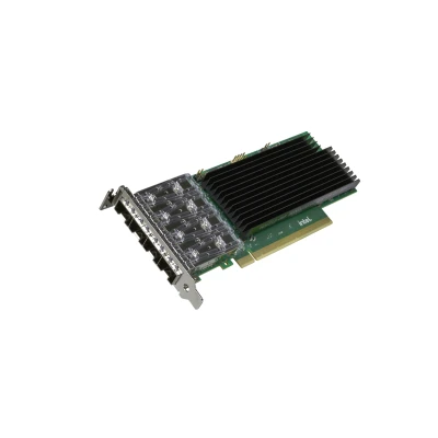 Сетевой адаптер Cisco UCSXE-P-I835Q25GF, модель: Intel E835-XXVDA4, физические порты: 4 × SFP28, режимы: 25/10GbE Сетевой адаптер Cisco UCSXE-P-I835Q25GF, модель: Intel E835-XXVDA4, физические порты: 4 × SFP28, режимы: 25/10GbE
