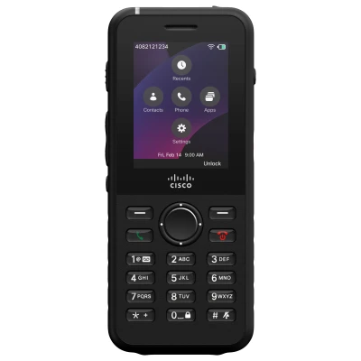 Беспроводной IP-телефон Cisco WP-9821-K9: Wi-Fi 6E, 2,4 дюйма Беспроводной IP-телефон Cisco WP-9821-K9: Wi-Fi 6E, 2,4 дюйма