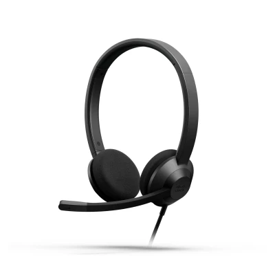 Проводная гарнитура Cisco HS-W-322Q-C-USB, 2 наушника, USB-A, Microsoft Teams