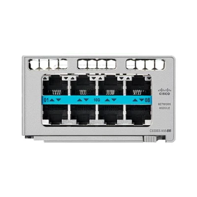 Запасной сетевой модуль Cisco C9300X-NM-8M=, серия базовой платформы: C9300X, тип портов: RJ-45, скоростные режимы: 1/10 Гбит/с (Multigigabit) Запасной сетевой модуль Cisco C9300X-NM-8M=, серия базовой платформы: C9300X, тип портов: RJ-45, скоростные режимы: 1/10 Гбит/с (Multigigabit)