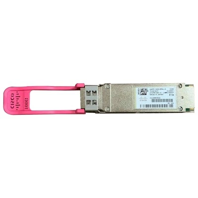 Оптический трансивер Cisco QSFP-100G-ER4L-S=, QSFP28, скорость передачи данных: 100 Гбит/с, тип оптического разъёма: Duplex LC, PC/UPC