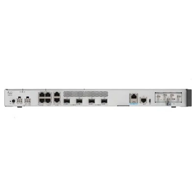 Маршрутизатор Cisco C8355-G2, серия: Cisco 8300 Secure Routers, сетевые интерфейсы: 4×10GE + 4×5GE + 2×1GE, wan-порты: 2×1/10GE SFP+ + 2×5GE mGig RJ45, UPoE+ Маршрутизатор Cisco C8355-G2, серия: Cisco 8300 Secure Routers, сетевые интерфейсы: 4×10GE + 4×5GE + 2×1GE, wan-порты: 2×1/10GE SFP+ + 2×5GE mGig RJ45, UPoE+