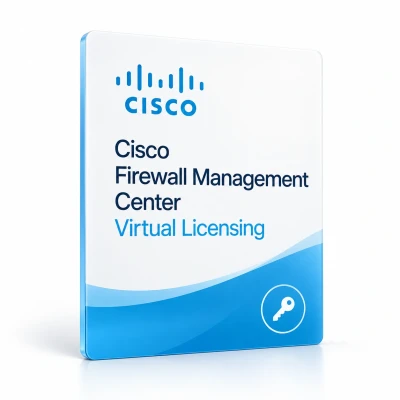 Лицензия FMCv Cisco SF-FMC-KVM-K9 до 25 устройств, 32 ГБ RAM, Smart Licensing