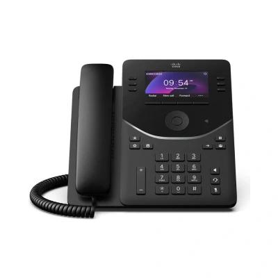 IP-телефон Cisco DP-9851-K9++=, модель: Desk Phone 9851, цвет: Carbon Black, экран: 3,7 дюйма, 480 × 240, цветной IP-телефон Cisco DP-9851-K9++=, модель: Desk Phone 9851, цвет: Carbon Black, экран: 3,7 дюйма, 480 × 240, цветной